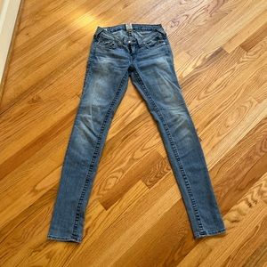 True religion skinny jeans Stella size 27